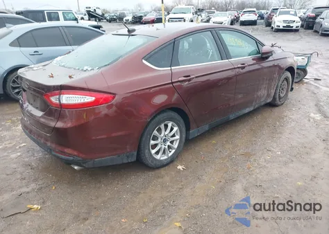 2015 Ford Fusion S from USA, damaged, VIN 3FA6P0G76FR150444